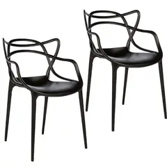 EKONOMODO COLOMBIA - Setx2 Silla Curva Streem 49X49X82 Negro