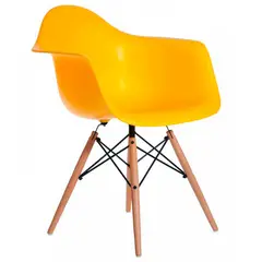 EKONOMODO COLOMBIA - Silla Eames Con Brazos 45X61X80 Amarillo