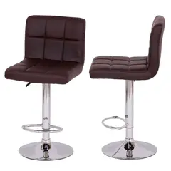 EKONOMODO COLOMBIA - Silla Bar Leo 38X41X94-114 Café