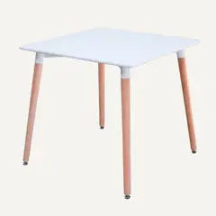 EKONOMODO COLOMBIA - Mesa Eames Cuadrada 80X80X74 Blanca