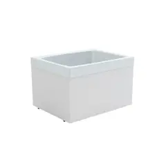 FIRPLAK - Rh Kit Lavatrapero Pro 46X36 + Mueble Pro Blanco