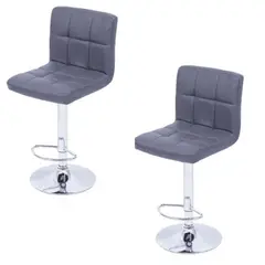 EKONOMODO COLOMBIA - Setx2 Silla Bar Leo 38X41X94-114 Gris