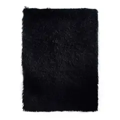 GENERICO - Tapete Decorativo de Sala 120x170 Negro