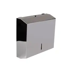 TRIPLE CLEAN - Dispensador De Toallas De Papel En Z Acero Inoxidable De 28x29 Cm
