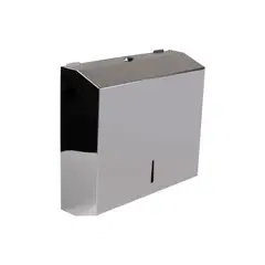 TRIPLE CLEAN - Dispensador De Toallas De Papel En Z Acero Inoxidable De 28x29 Cm