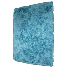 GENERICO - Tapete Decorativo con Brillos 80x150 Turquesa