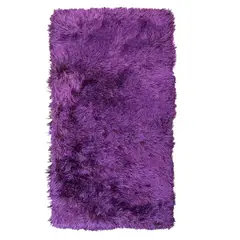 GENERICO - Tapete Decorativo con Brillos 80x150 Morado
