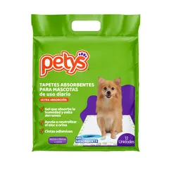 PETYS - Tapetes Para Perro De Entrenamiento Absorbentes x 12und