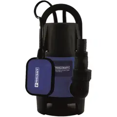 TOOLCRAFT - Bomba Sumergible Para Agua Sucia1 Hp