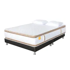 ROMANCE RELAX - Combo Colchón Honey Pillow Sencillo 100X190X29 + Base + 1 Almohada