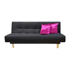 E MADERA - Sofa Cama Royal Negro