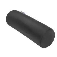 DESKNZA - Cojín Cilindro Multifuncional 33 Cm Color Azul/Negro