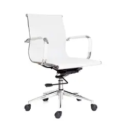 BONNO - Silla de escritorio Blanco Clasico
