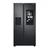 SAMSUNG - Nevecón Side by Side Family Hub™ 758 Litros RS27T5561B1/CO Gris con Pantalla de Entretenimiento