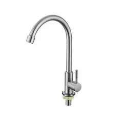 CCOL - Grifería Uso Mixto Acero Inoxidable Agua Fria Consumo 7.3 l/min