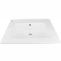 CCOL - Placa lavamanos blanco submontar 50x40x18cm