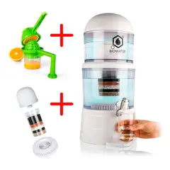 CHEF MASTER - Combo Filtro + 3 Repuestos + Exprimidor Naranja + Exp Limón