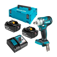 MAKITA - Llave de Impacto 1/2Pulg LXT 18V BLXPT 330N.M + 2 Baterías de 5 A.h