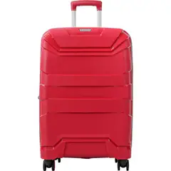 SWISSPASS - Maleta Diamond Grande 28 Pulgadas Rojo