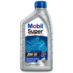 MOBIL - Aceite 20W50 Super Mineral 4T-4