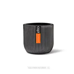 TUMATERA - Matera Cerámica Esférica Ball Groove 14x13x14cm Marfil