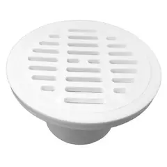 GENERICO - Rejilla Tradicional 5 pulg x 3 pulg Aluminio para Tubería 3 pulg