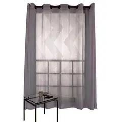 RASCHELTEX - Cortina Velo Piedra de Sol 280x220 cm Blanco