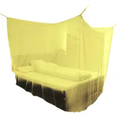 RASCHELTEX - Toldillo Mosquitero Doble Amarillo 140x140x190 Cm