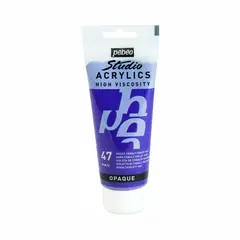 PEBEO - Acrylic Studio 100 Ml - Violeta De Cobalto Osc