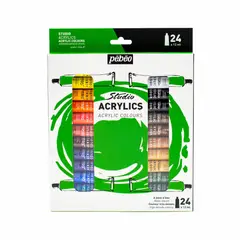 PEBEO - Set Acrylic Studio 24 Tubos X 12 Ml