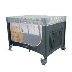 BEBESIT - Cuna Corral para Bebé Relax Rosada