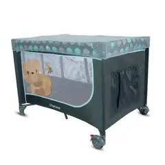 BEBESIT - Cuna Corral para Bebé Relax Azul