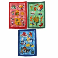DOHLER - Limpion Estampado Setx3 45X65 Daily Meal