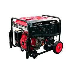 FUJITA - Planta Eléctrica a Gasolina 5.2 Kw 6000W Monofásico 110/220V 25 L