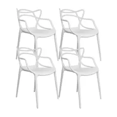 OR DESIGN - Set X4 Silla Solna Blanco