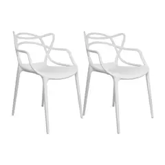 OR DESIGN - Set X2 Silla Solna Blanco