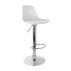 OR DESIGN - Silla Oslo Tipo Bar 83X38X38 Blanco