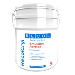 RECOL - Imprimante Acrilico para Interior y Exterior Recolcryl 5 galones
