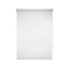 NOVELTY HOME - Persiana Enrollable Blackout Blanco 100x210 cm