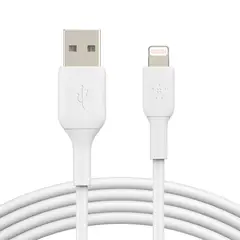 COLTRADE - Cable Belkin USB Tipo A 1 Metro WH Blanco
