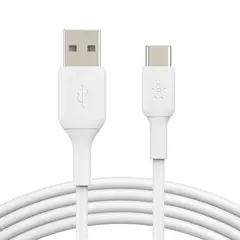 COLTRADE - Cable Belkin USB-C A USB-A 1 Metro WH Blanco