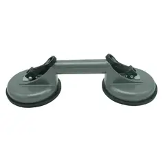 DISCOVER - Chupa Para Vidrio En Aluminio 120 Kg Doble Succion 118 Mm