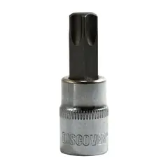 DISCOVER - Copa Punta Torx Corta 3/8 Pulgadas Punta H10 X T55