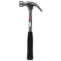 DISCOVER - Martillo de Uña Pulido de Mango Niquelado y Caucho 13 Oz