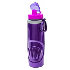 POLIMES - Botella 700ml Térmica Clip Azul-Violeta Surtida