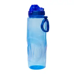 POLIMES - Botella 1.1 Litros Clip Azul Violeta Surtida