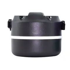 POLIMES - Termo Alimentos Lunchy Pack 0.75Lt Negro