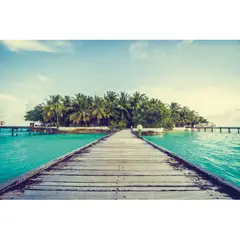 ADAZIO - Fotomural Playa Tropical M 145x90cm