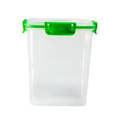 POLIMES - Recipiente Rectangular Clip N Lock No.3 1.6 L Ver