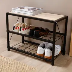 REJIPLAS - Zapatero Banca Pintado Negro